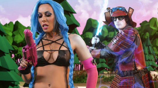 Jinx, Master Yi'nin Koca Sikini Görünce Sur Veriyor Türkçe Altyazılı Porno